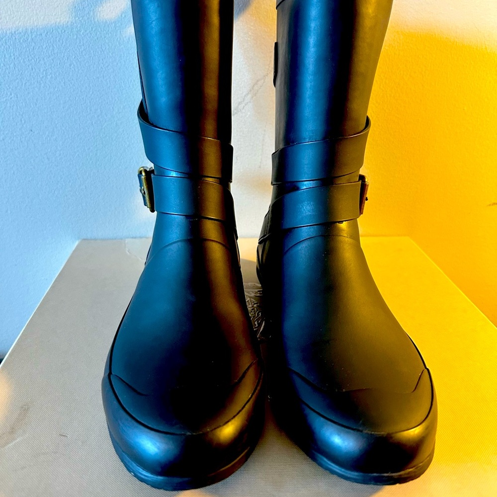 Burberry LF Brainmid RNB Rain Boots - Size EUR 38/7.5 - 8 US
